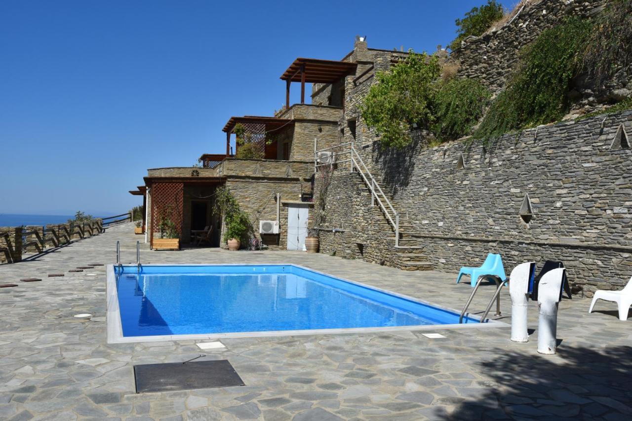 Andros Escape Condos Korthio Extérieur photo